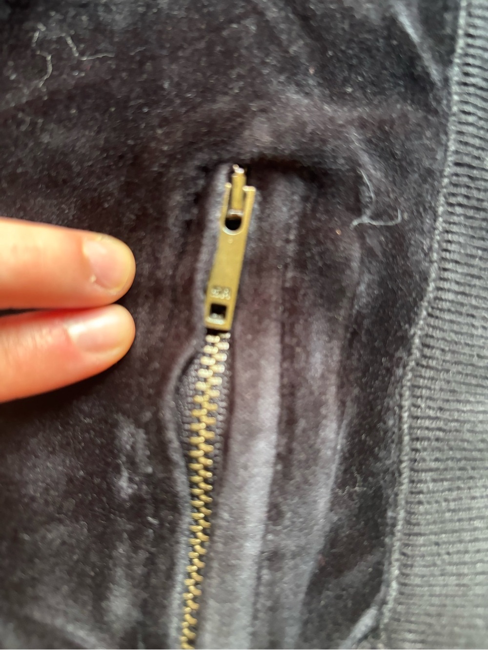 Vintage Sonia rykiel Paris velour velvet button black maxi skirt made in France - Picture 4 of 9